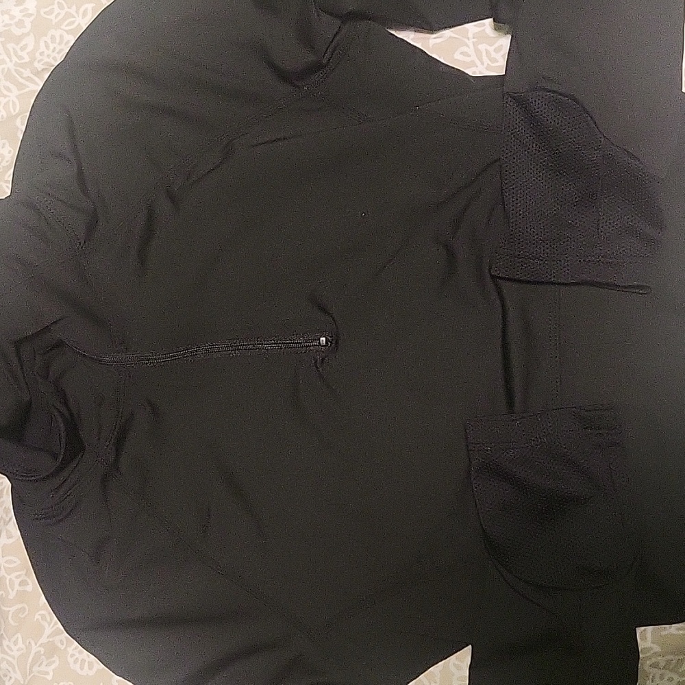 Halara half zip crop jacket